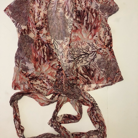 $156 Maaji Delightfull Dunes Palazzo Pants-crop Top Set Size Small - Picture 8 of 10